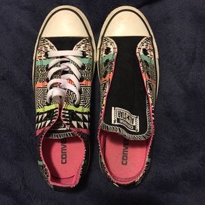 Colorful Printed Converse