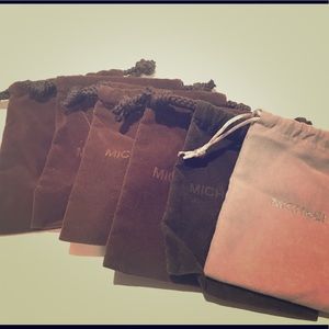 6 Michael Kors Jewelry Pouches