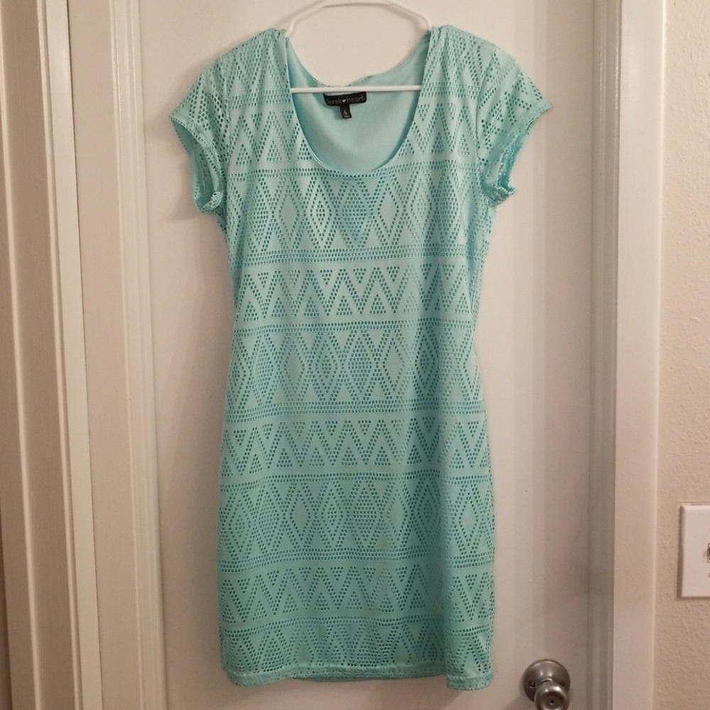 Teal dress