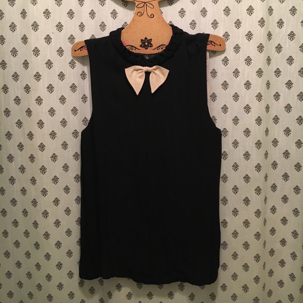 Euc Marc by Marc Jacobs pleated bow tie tunic