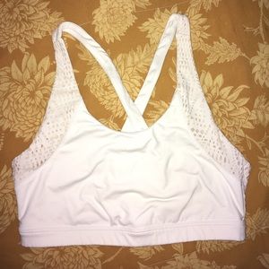 Alo YOGA Patina Bra (L) WHITE