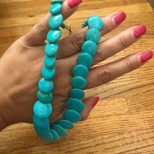 Handmade in Mexico Turquoise Necklace