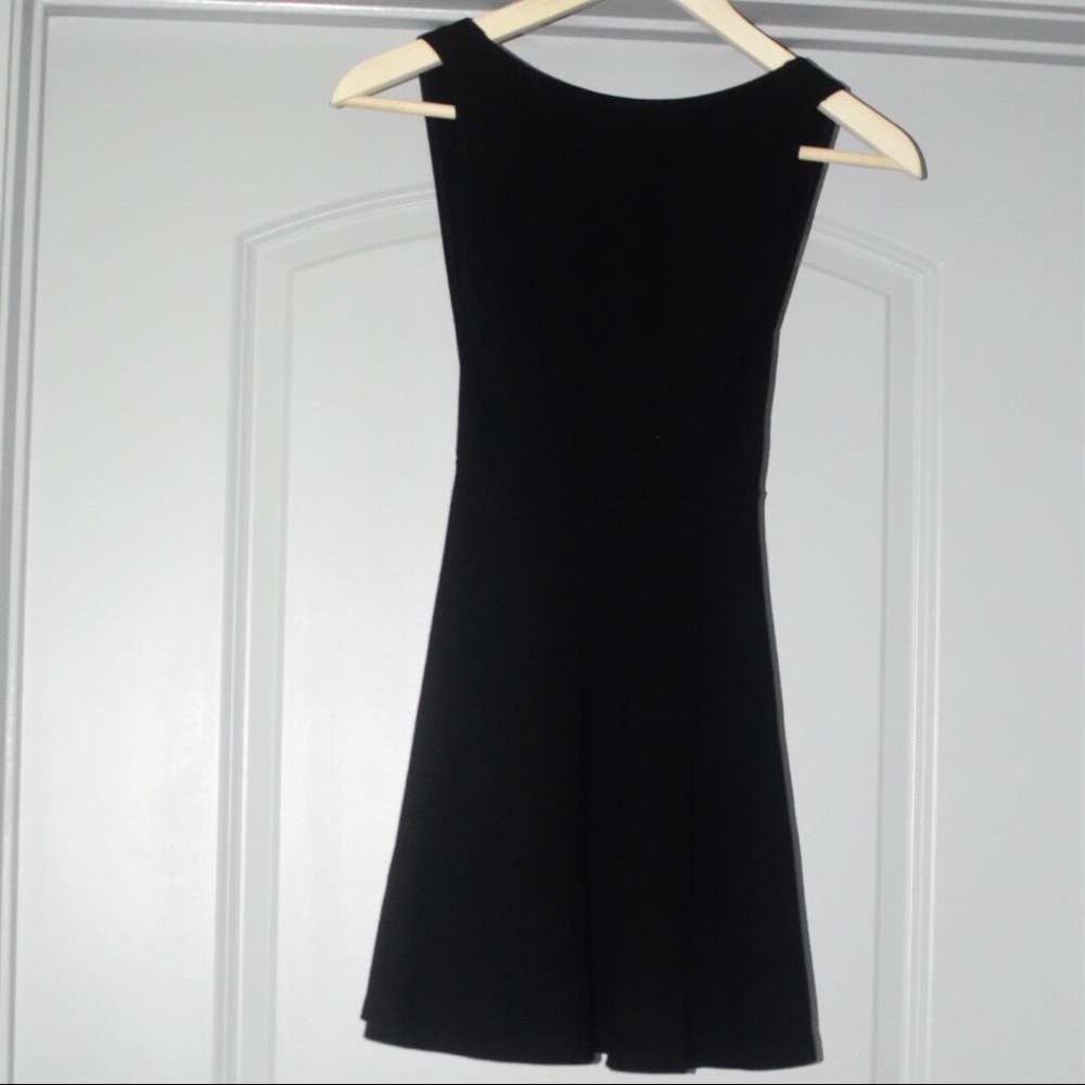 Black American Apparel Skater Dress
