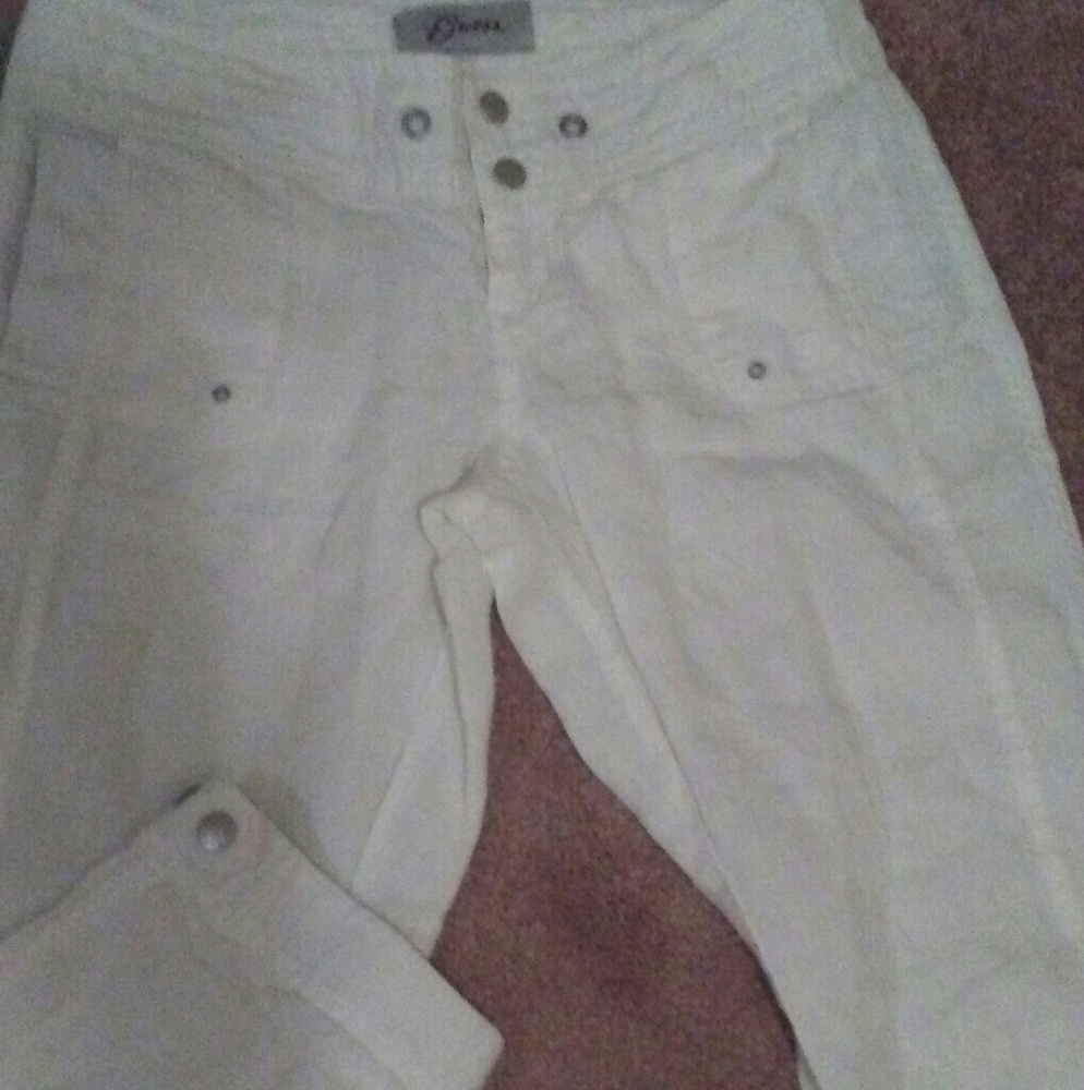 Guess Linen retro capris