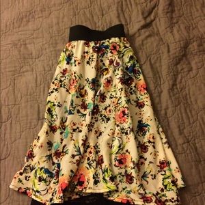 Knee length high waist skirt from target