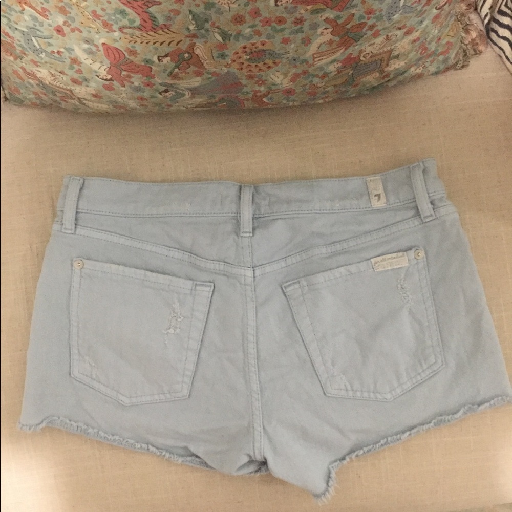7 For All Mankind jean shorts