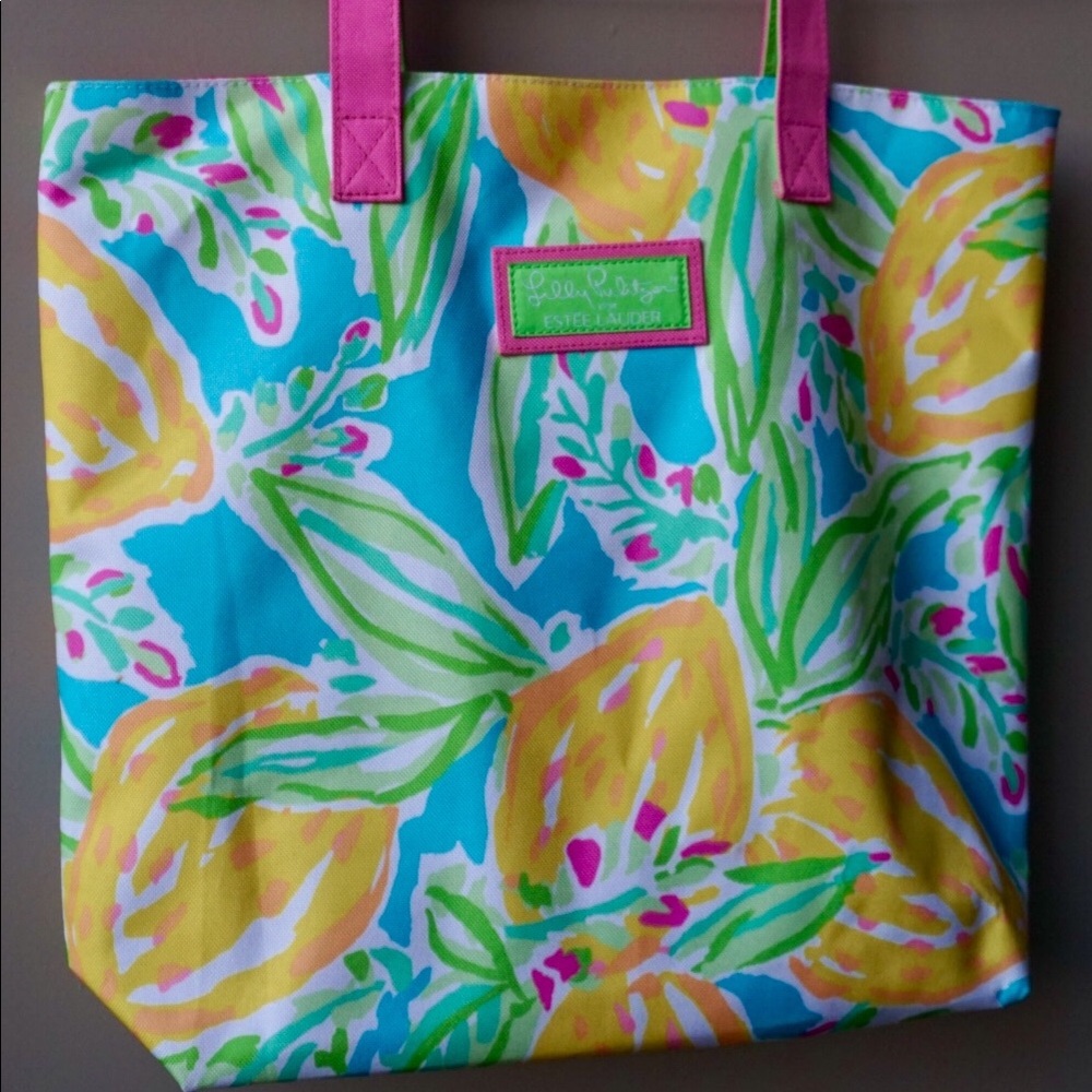 Lilly Pulitzer Lemon Tote Bag