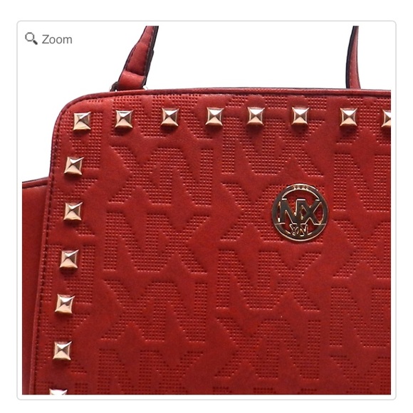 NEW NX Embossed Signature Print Crossbody - Picture 5 of 6