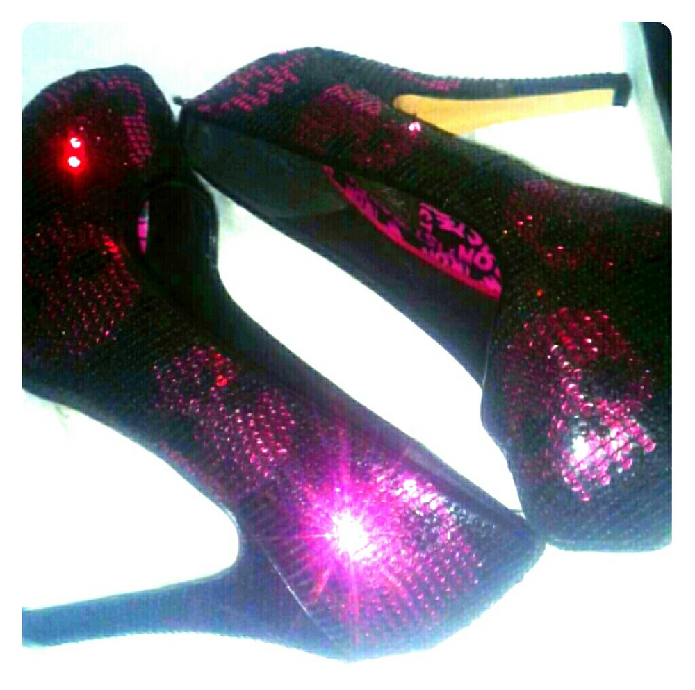 Iron Fist Platform Heels