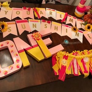 First birthday decorations