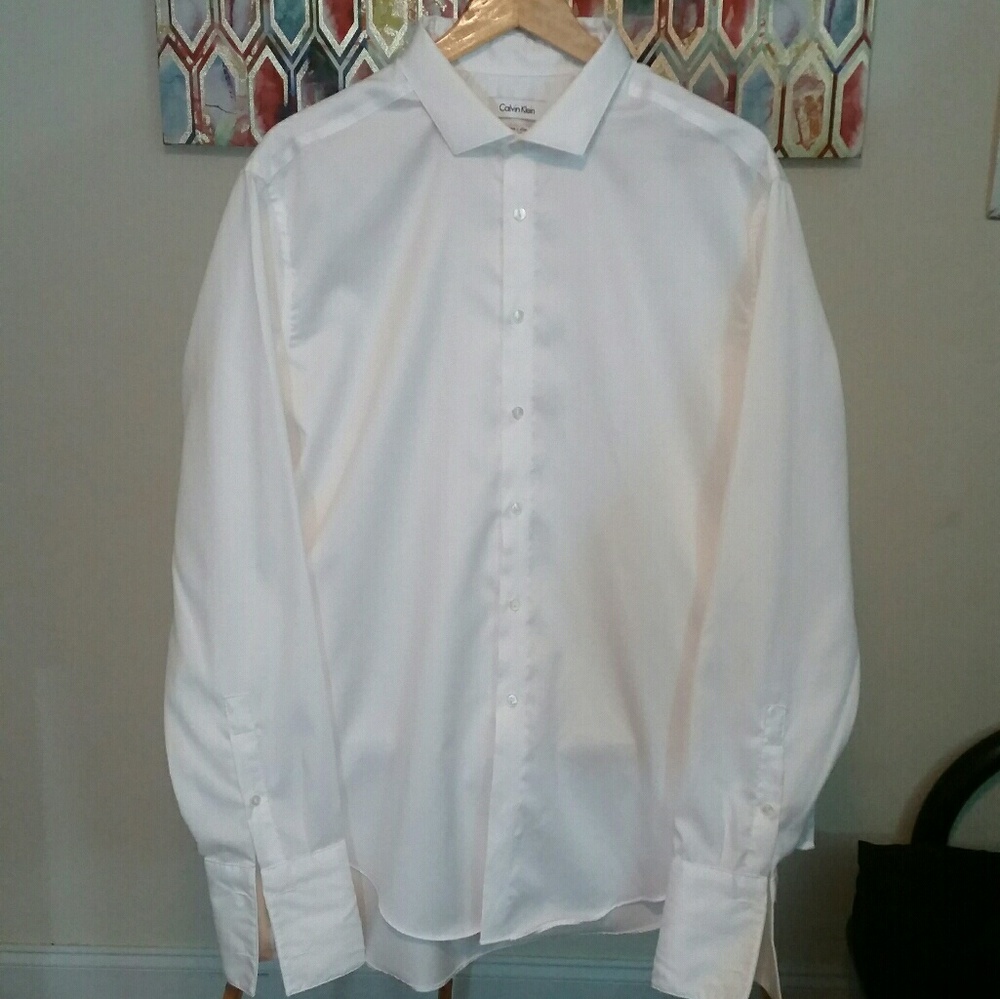Big and Tall! French Cuff Dress Shirt