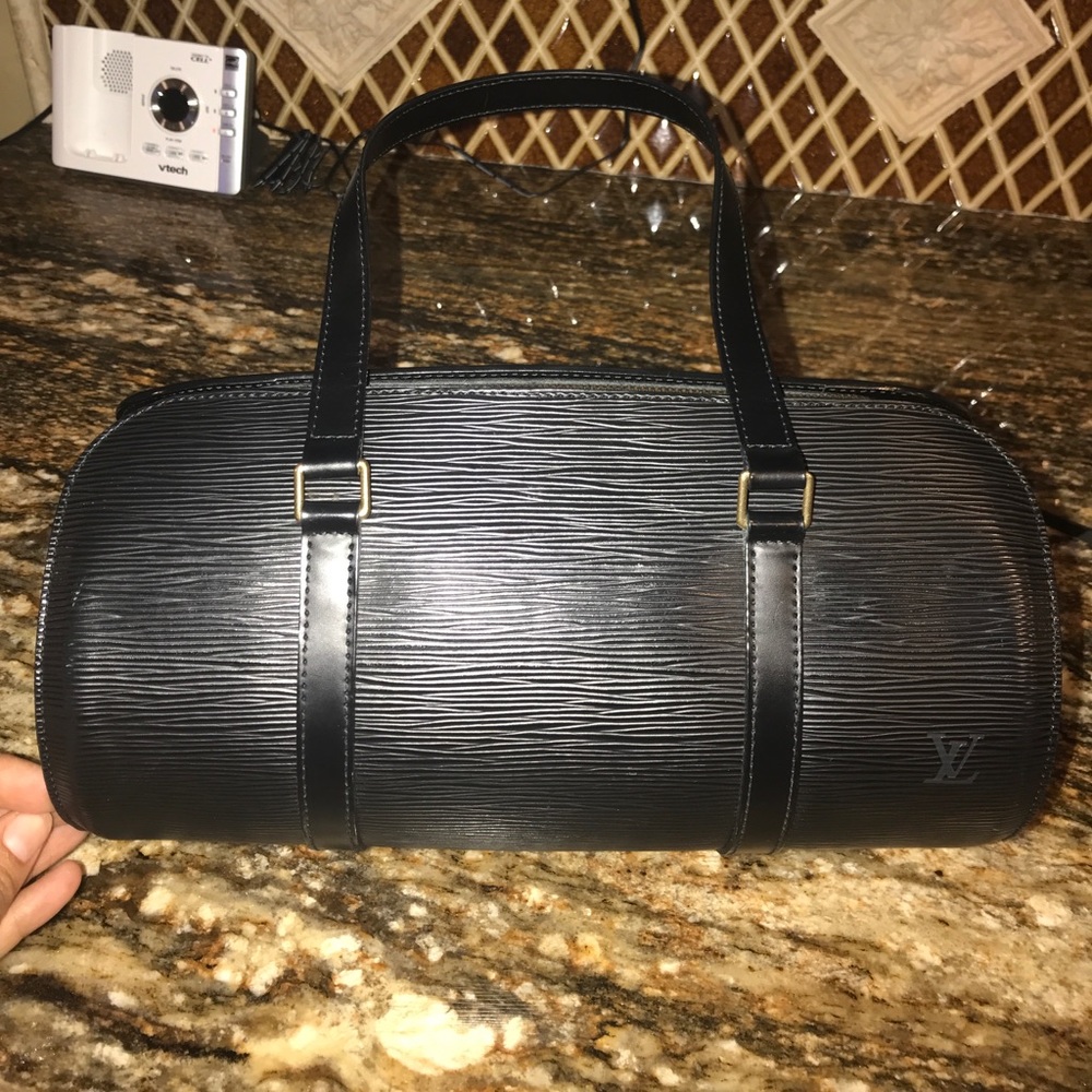 Authentic Louis Vuitton black Epi bag