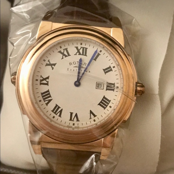 Ladies rotary evolution reversible wristwatch