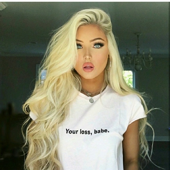 Blonde Beauty LaceFront Wig Wig 22-24inches main image 4