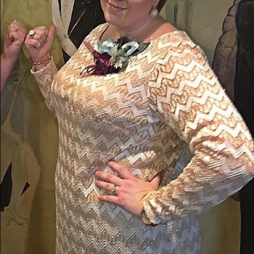 This is a rare show-stopping dress!