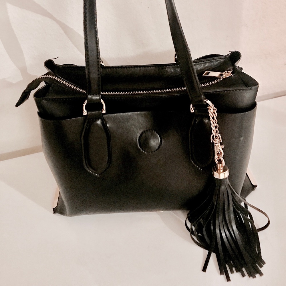 ALDO | black and gold bag