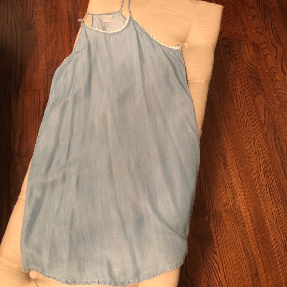 Paper crane a-line dress
