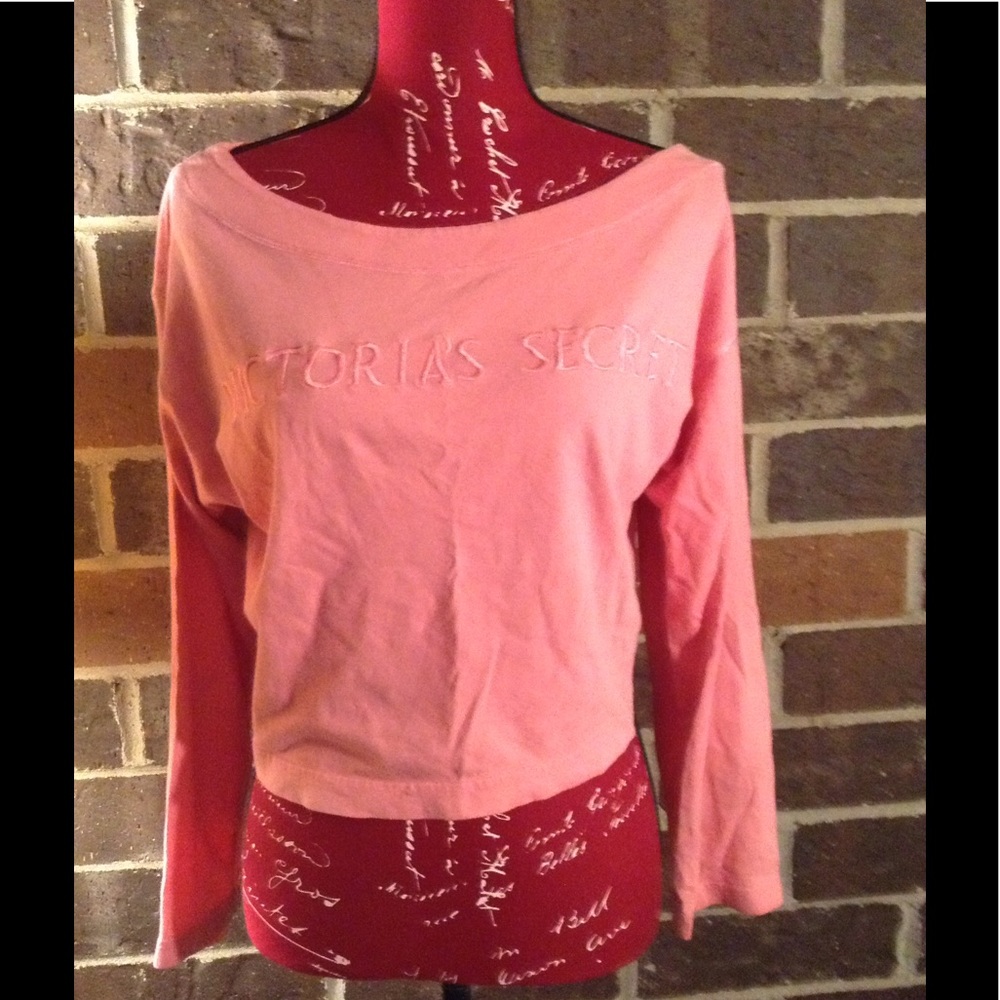 Pink Victoria secret medium crop top 🌺