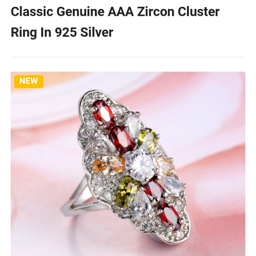 🔴Multi Color Fashion Ring