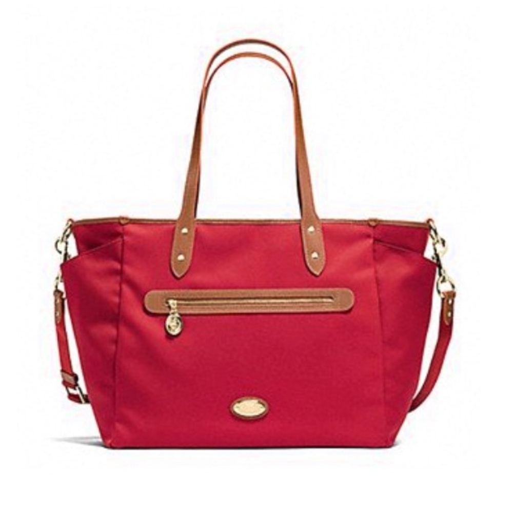 COACH SAWYER BABY BAG IN CANVAS TWILL