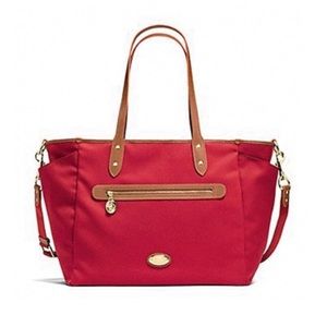 COACH SAWYER BABY BAG IN CANVAS TWILL
