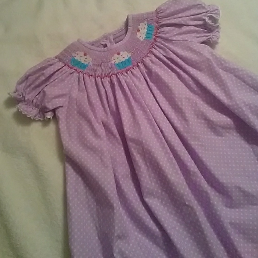 Smockity Frocks Cupcake Dresd