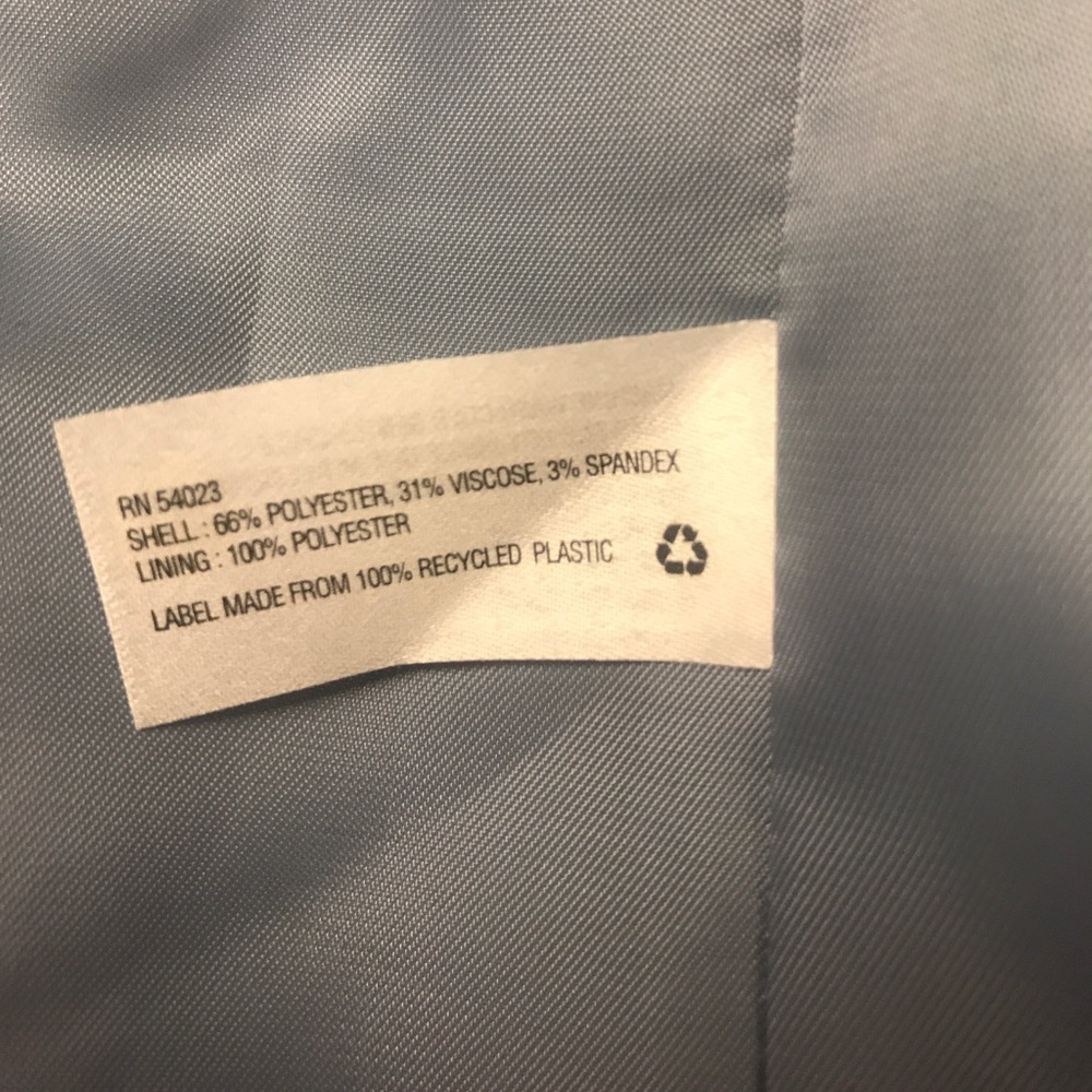 Gap Light Blue Stripe Blazer - Picture 5 of 5