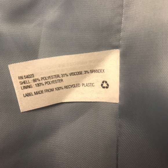 Gap Light Blue Stripe Blazer - Picture 5 of 5