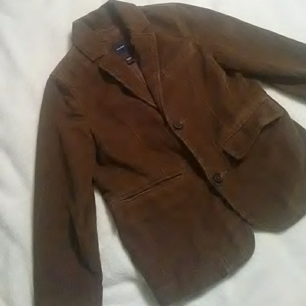 GAP brown coudoroy jacket