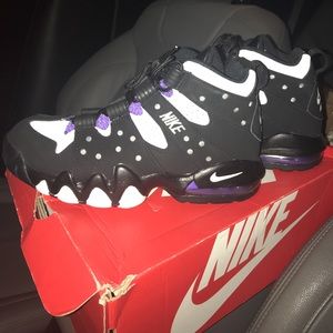 Nike Air Max Barkley CB 94 GS BLACK/WHITE/PURPLE