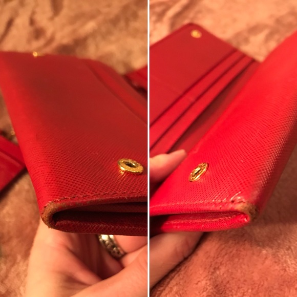 SOLD!! Authentic PRADA ‘Continental’ Wallet $665 - Picture 8 of 8