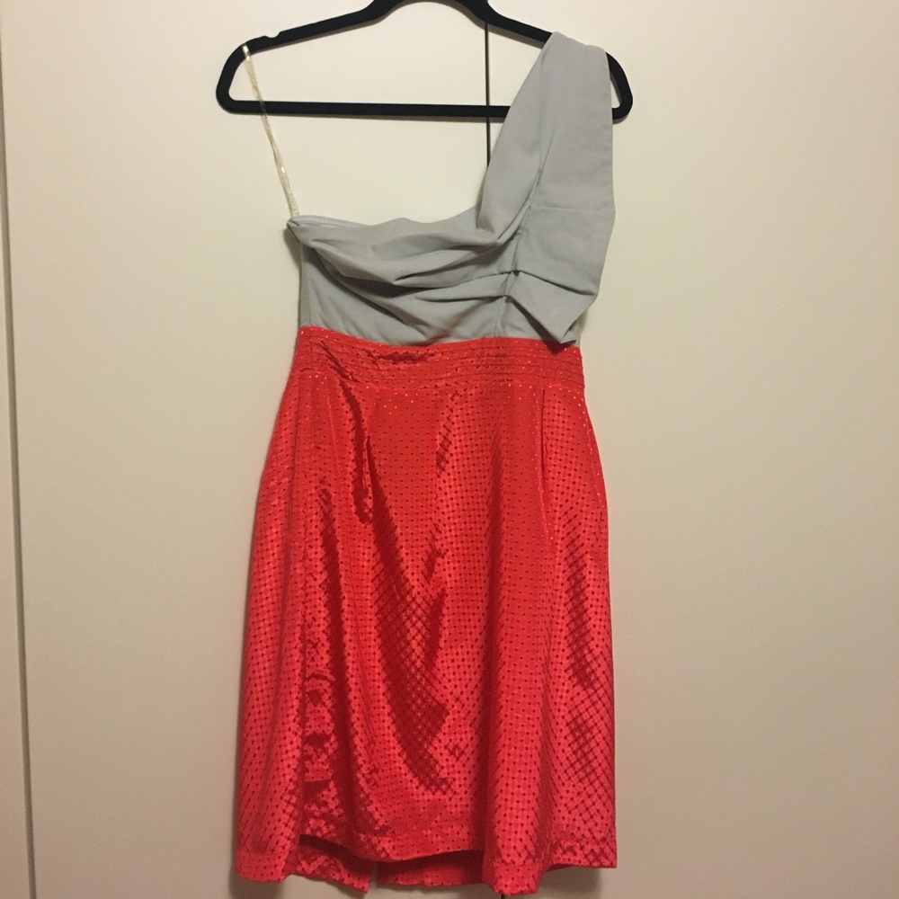One Shoulder Dress - Picture 2 of 4