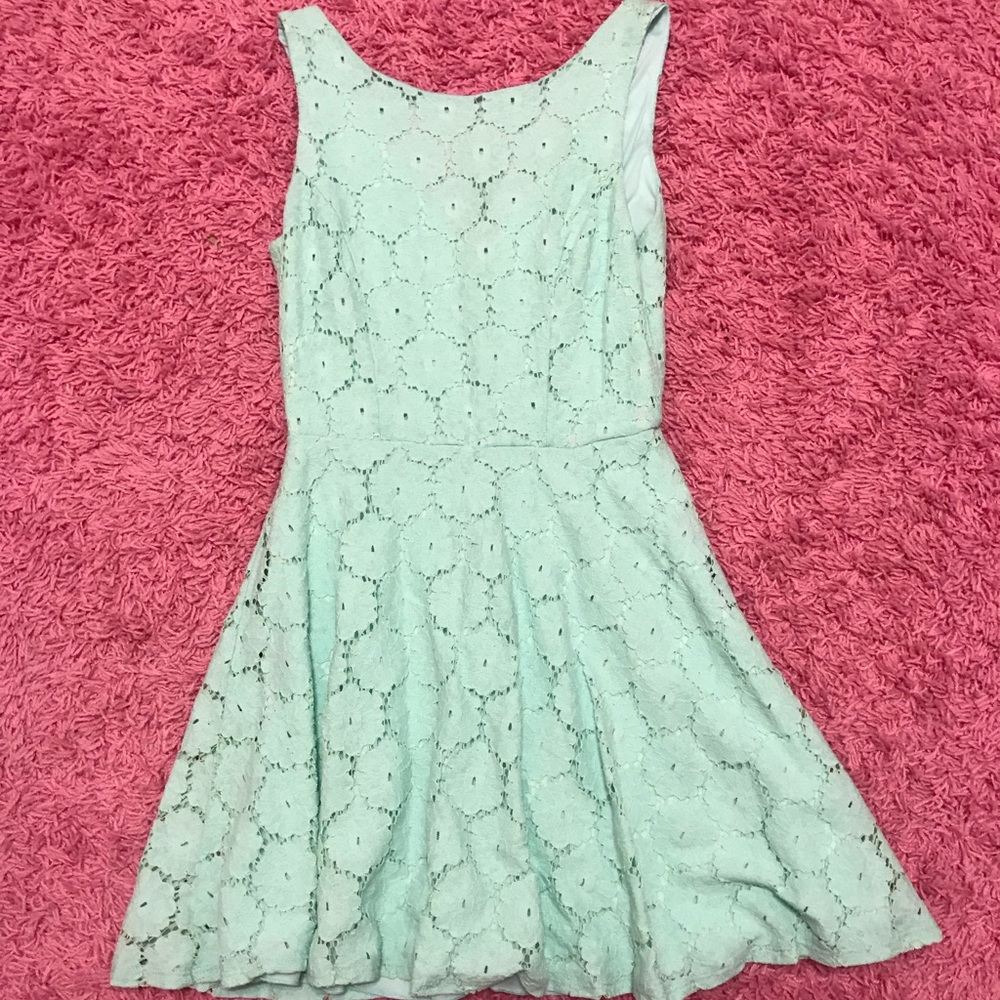 Speechless turquoise dress