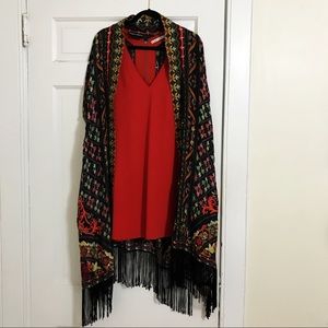 NWOT Patterned Kimono BOHO Style