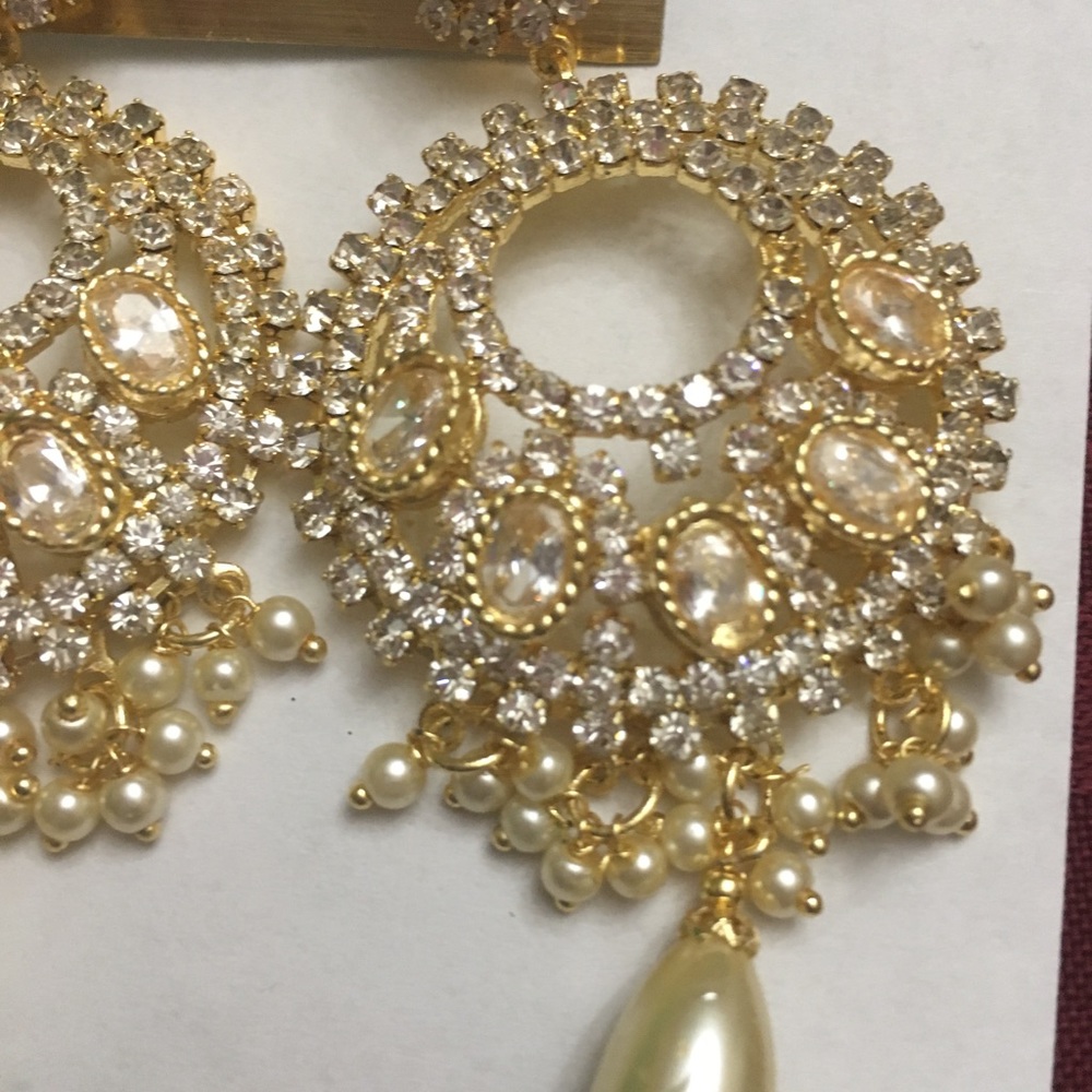 NWOT beautiful Earrings final sale price no offers - Picture 7 of 8