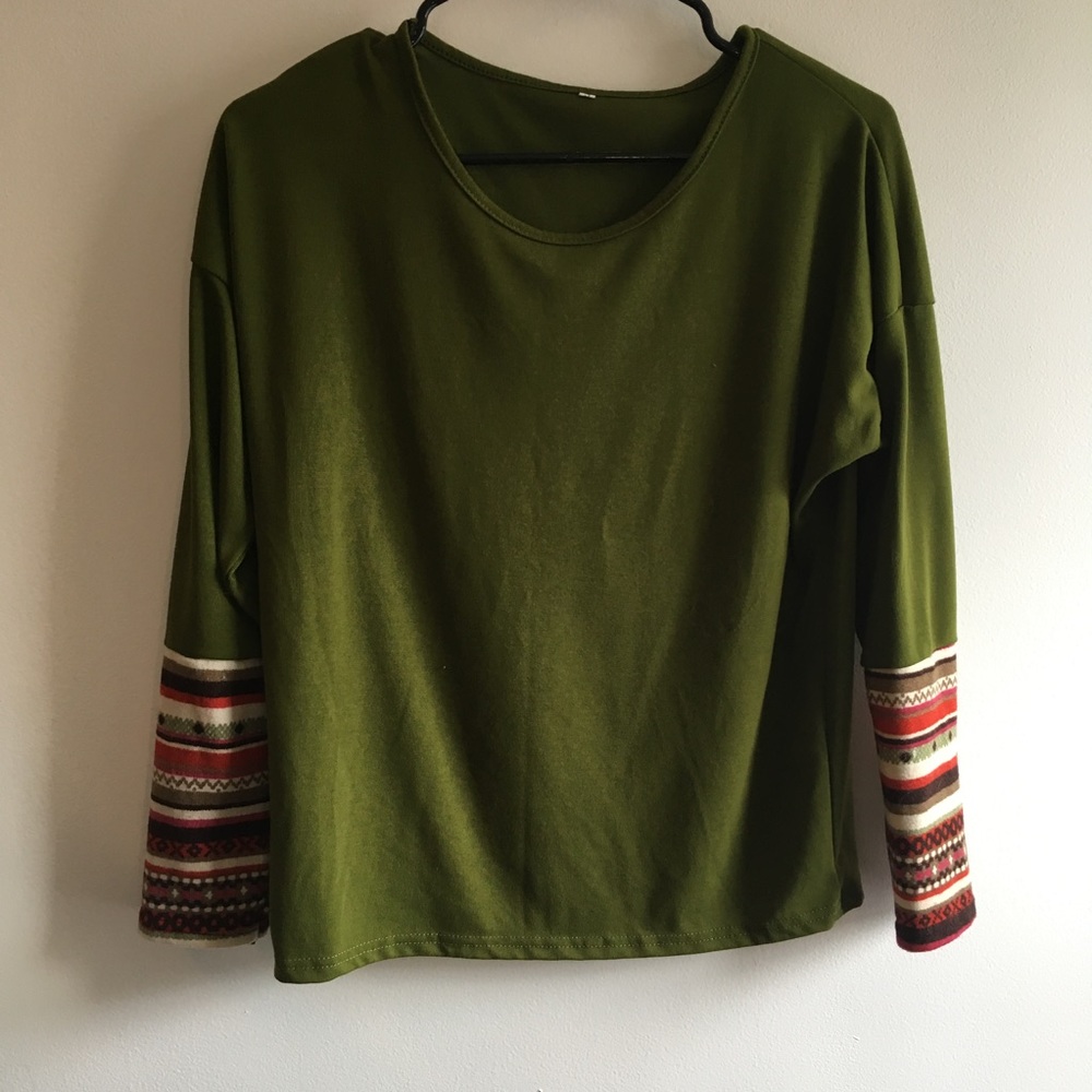 Green sweater