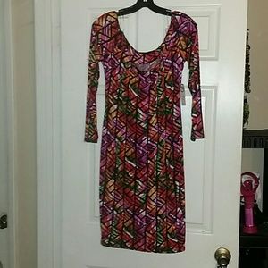 Multicolored dress