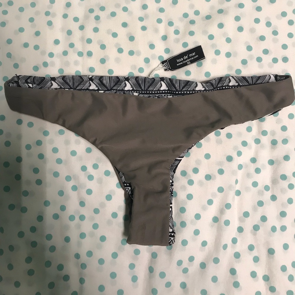 Issa de’ mar REVERSIBLE Swimsuit Bottom Size XS