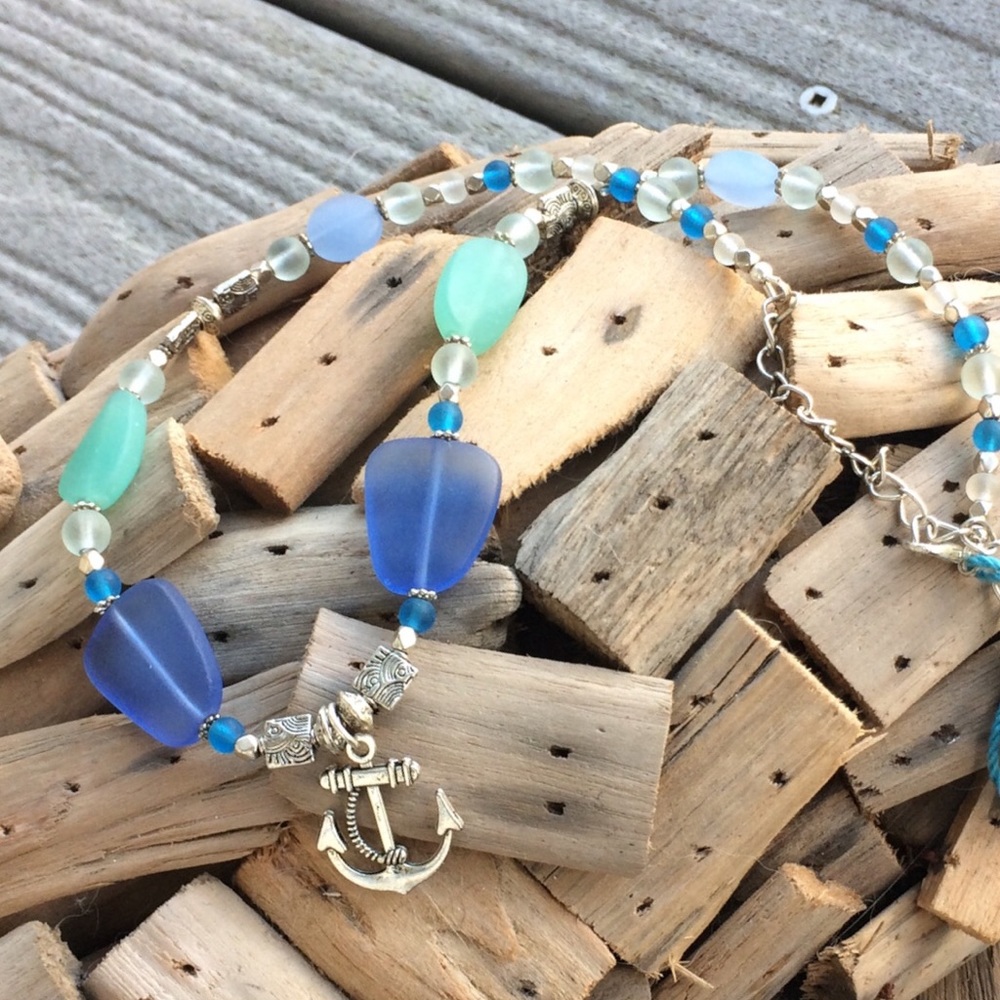 Nautical Seaglass Necklace