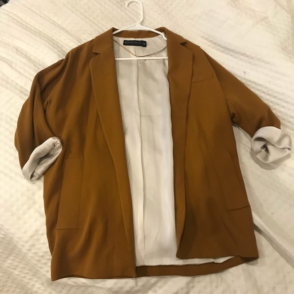 Jackets & Blazers - Zara oversized boyfriend blazer