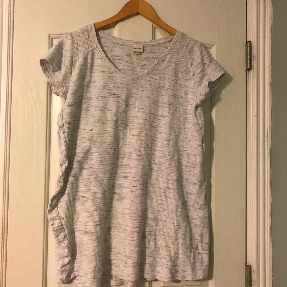 FINAL $ DROP Merona Heather Grey T Shirt Dress L