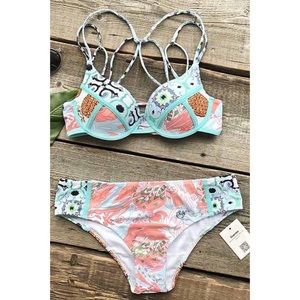 Pastel Pineapple Bikini