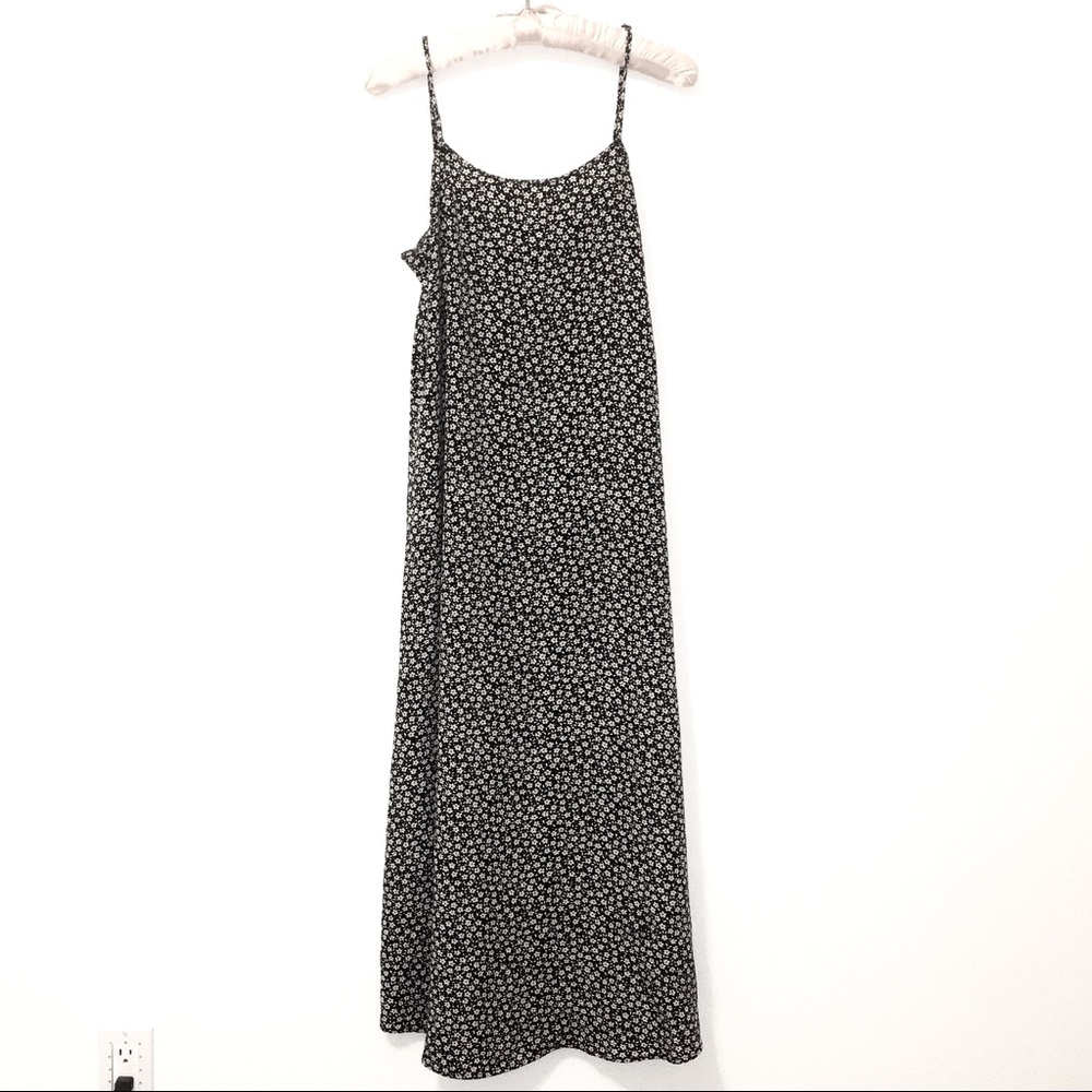 Vintage 1990's Floral Print Maxi Long Dress