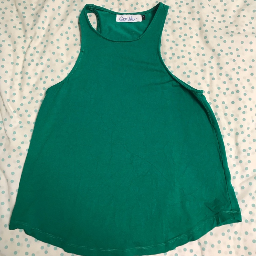 NWOT Ava Sky/Fighting Eel Top Java Size XS