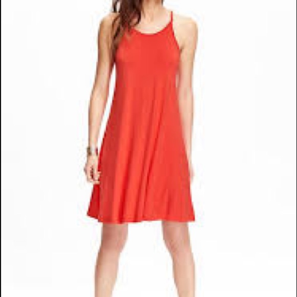 MEDIUM - Old Navy Dark Coral Dress