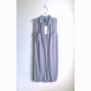 Bobi Gauzy Duster with side slits NWT