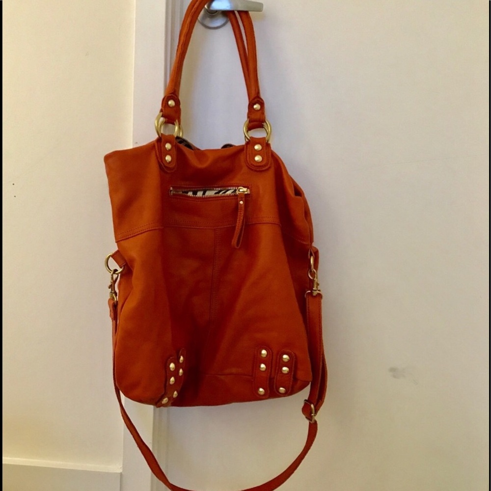 Linea pelle Dylan fold over tote -- large bag!!