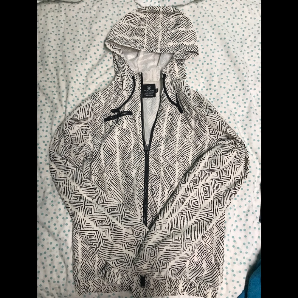 NWOT Volcom Windbreaker Jacket Size S
