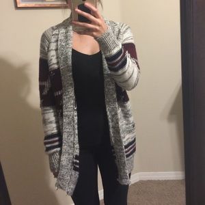 Warm winter cardigan