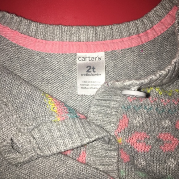 Carters toddler girls sweater - Picture 2 of 3